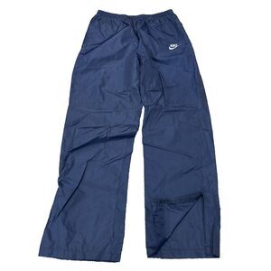 Vintage Nike Pants L Blue 70s 80's Made in Japan Track Athletic Nylon Jogger